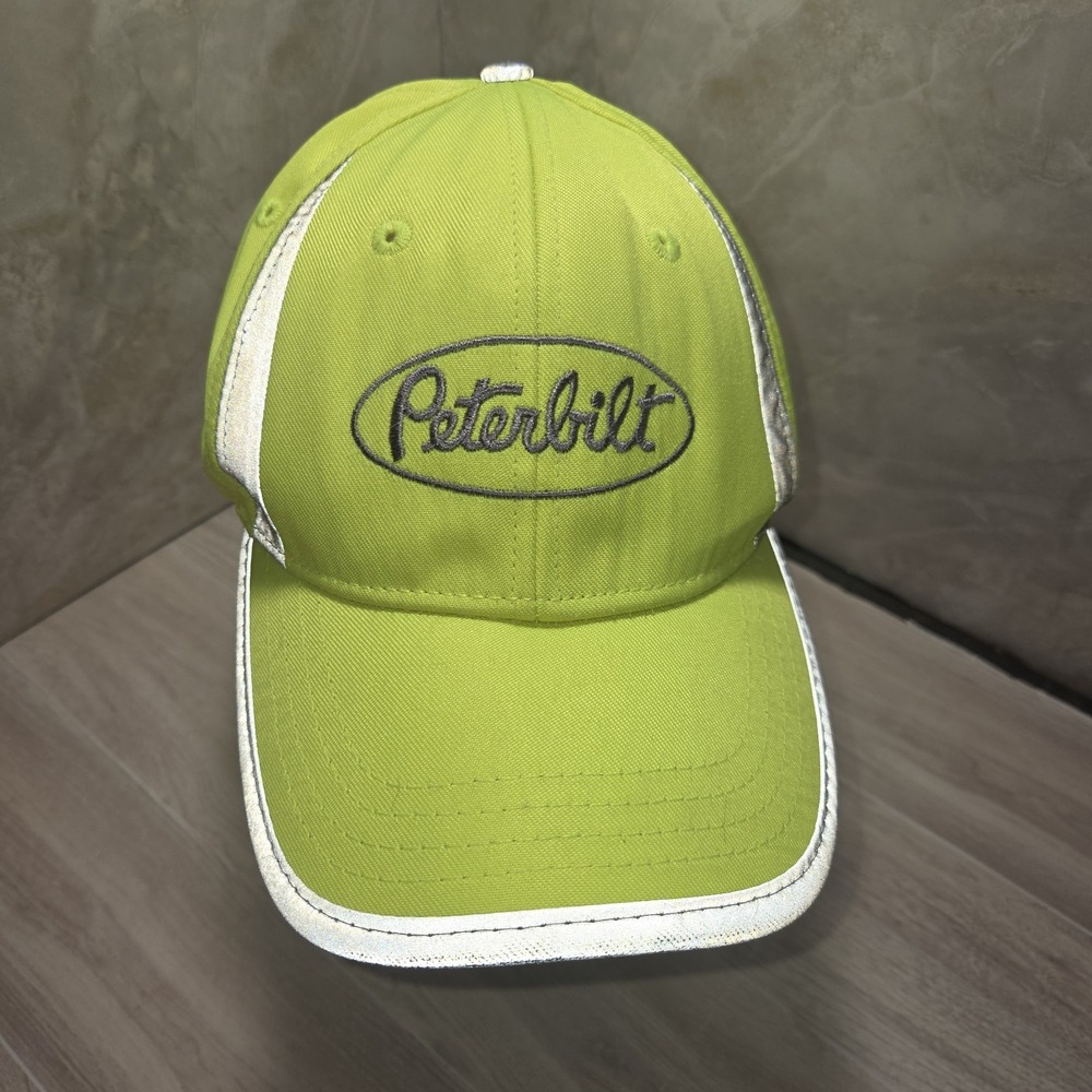 Peterbilt Hi-Vis Green Hat Baseball